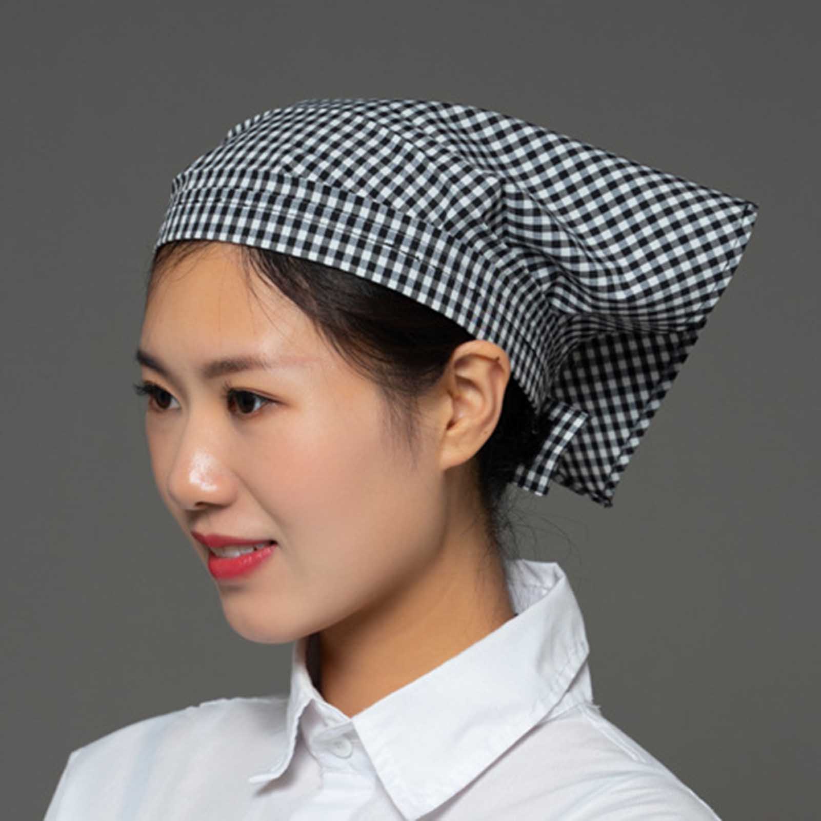 Bandana Cotton - Cotton Head Kerchief for Restaurant Kitchen