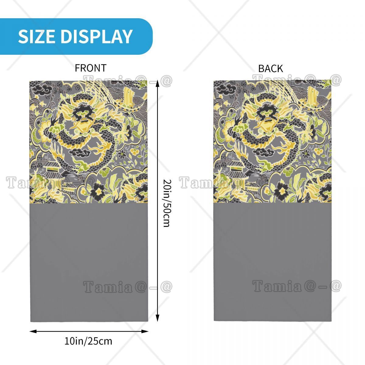 Custom Antique Chinoiserie Imp - Neck Warmer Tube 评论和价格