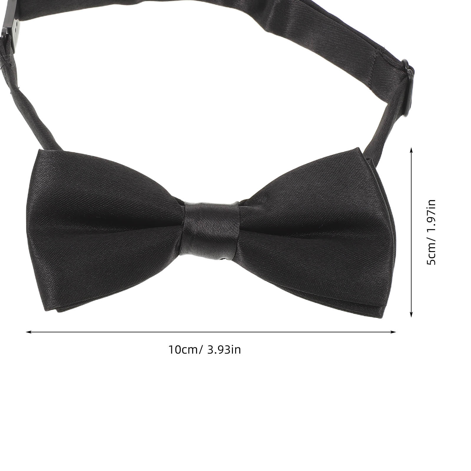 Black Kids Bow Tie Adjustable  - Bow Tie Pre Tied 评论和价格