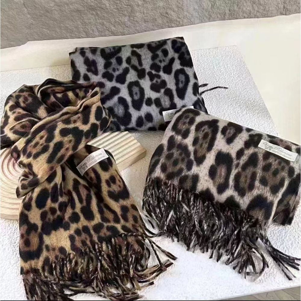 190*70CM Design Leopard Scarf  - Woven Scarf Blanket 评论和价格