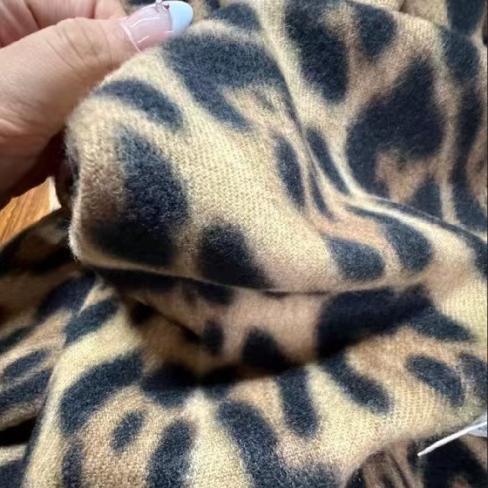 190*70CM Design Leopard Scarf  - Woven Scarf Blanket 评论和价格