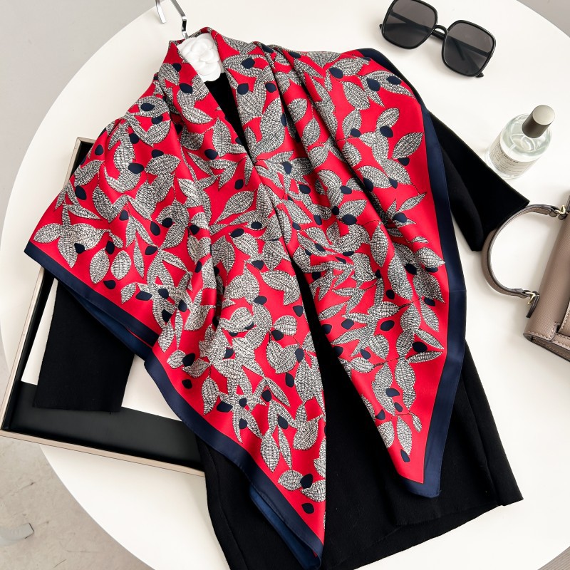 90cm Square Scarf High Quality - Head Wrap Turban 评论和价格