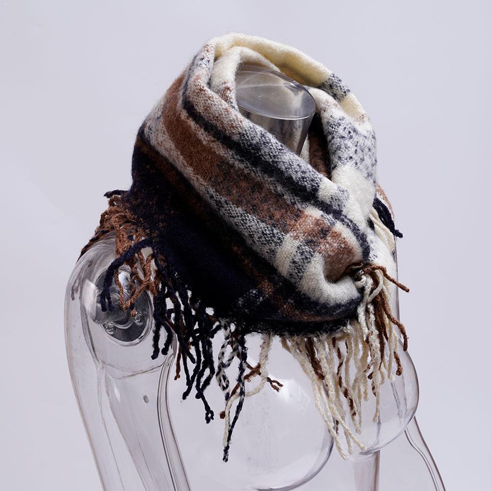 Thickened Scarf Soft Tassel Sh - Pashmina Wrap Large 评论和价格
