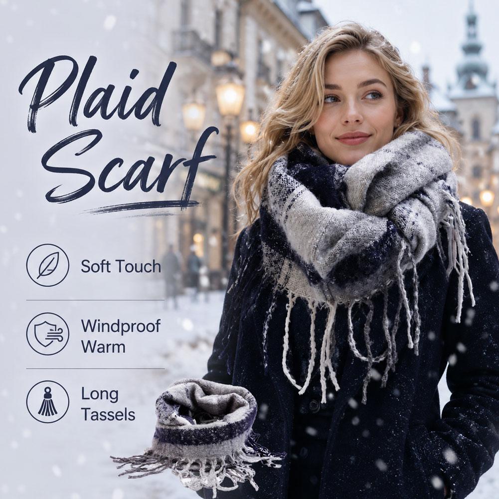 Thickened Scarf Soft Tassel Sh - Pashmina Wrap Large 评论和价格