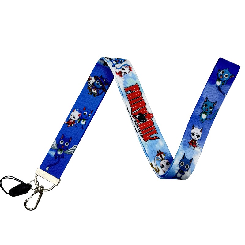 5pcs Fairy Tail Anime Peripher - Lanyard Badge Holder 评论和价格