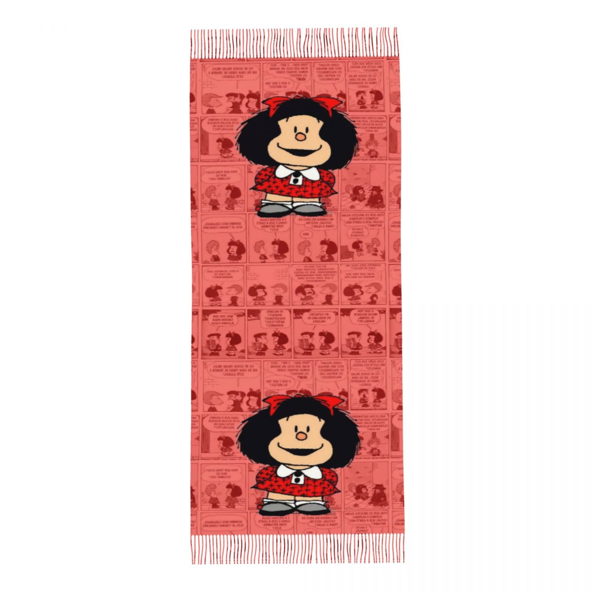 Women's Tassel Scarf Mafaldas  - Pashmina Wrap Large 评论和价格