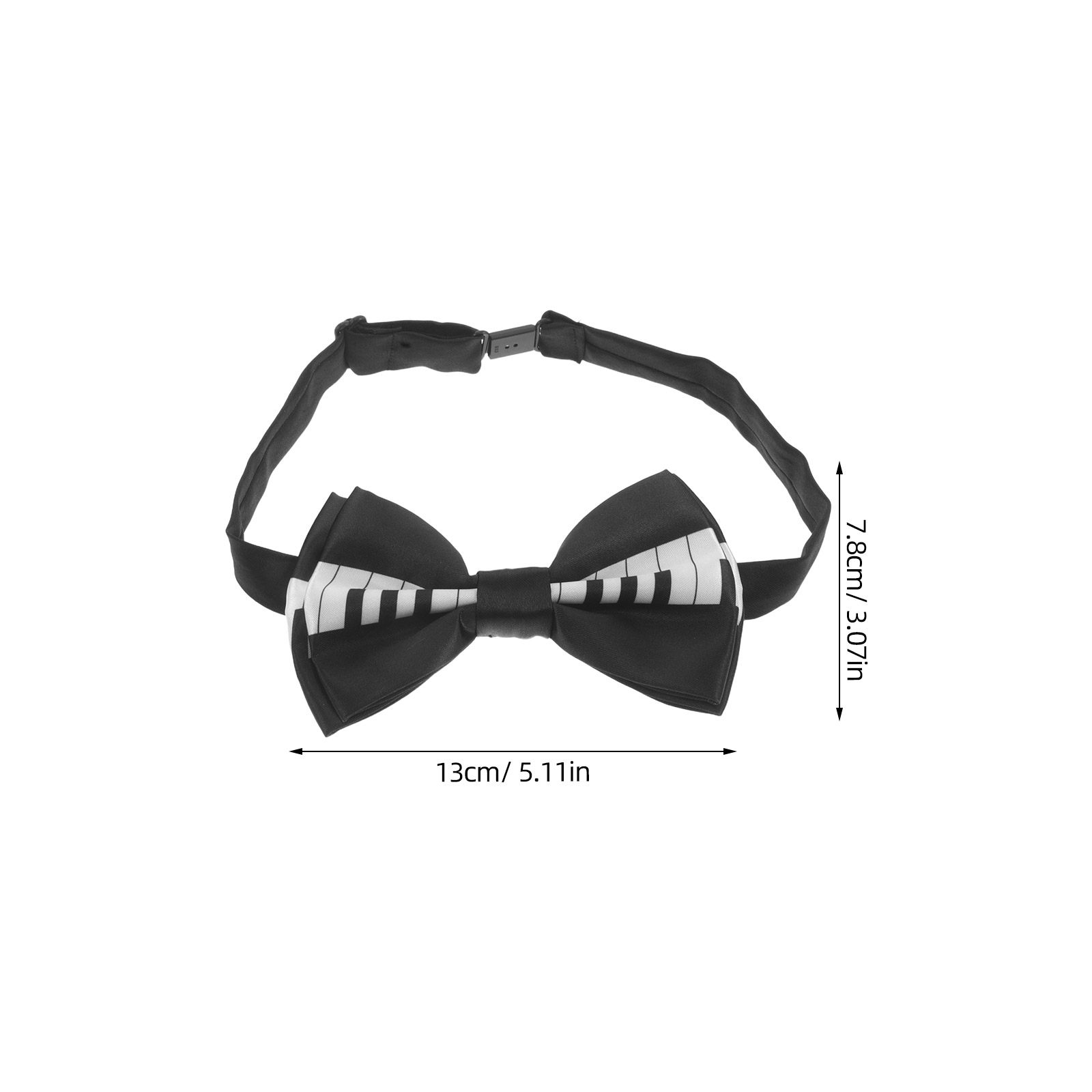 3pcs Piano Theme Bow Tie Pre-T - Bow Tie Pre Tied 评论和价格