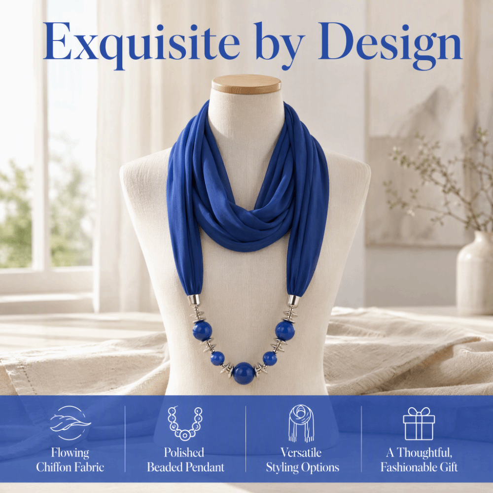 New Chiffon Scarf Solid Color  - Infinity Scarf Knit 评论和价格
