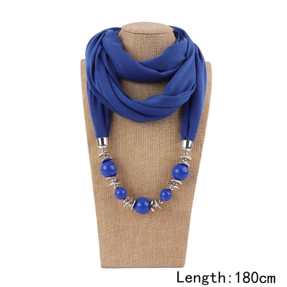 New Chiffon Scarf Solid Color  - Infinity Scarf Knit 评论和价格