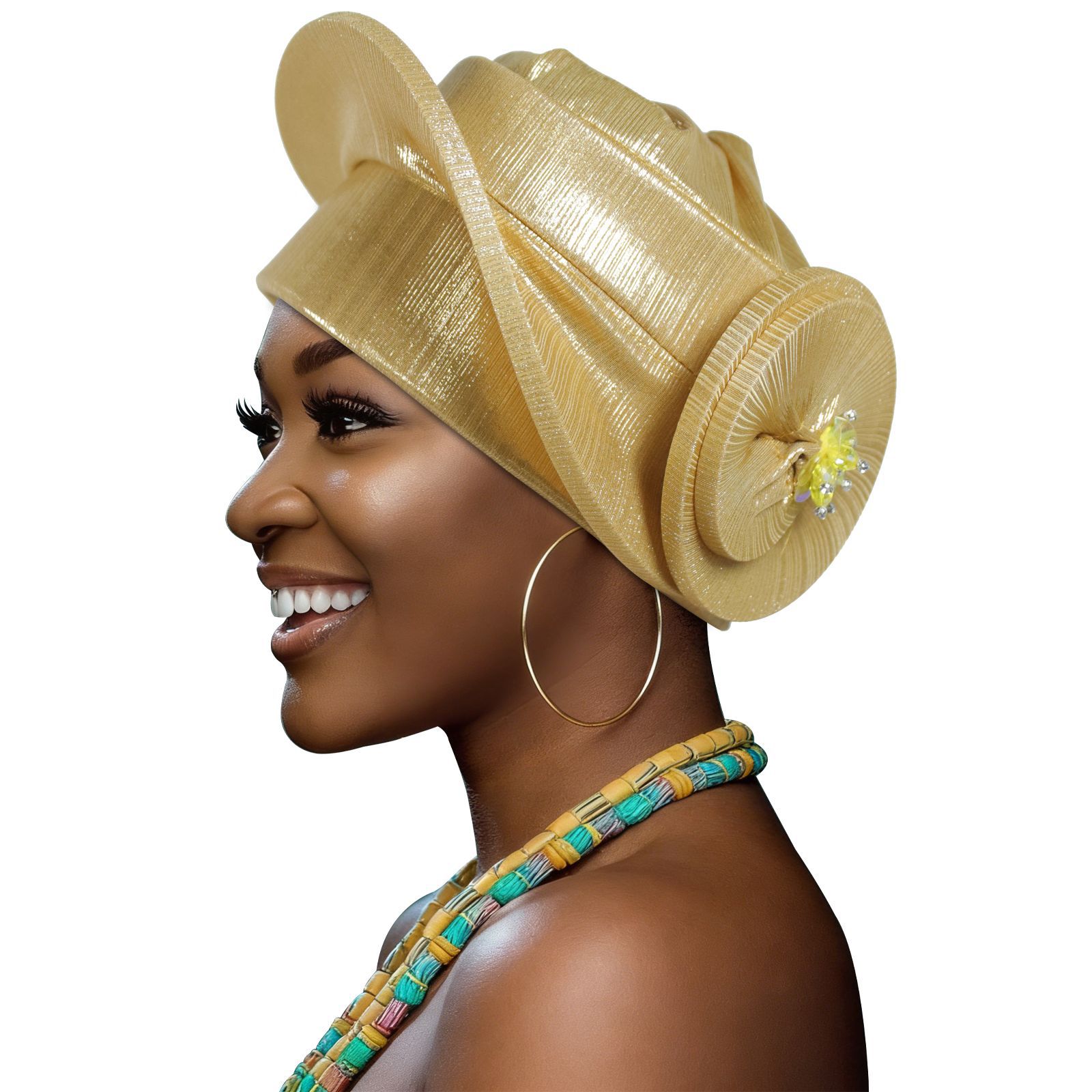 Novelty Spiral Beret for Women - Head Wrap Turban 评论和价格