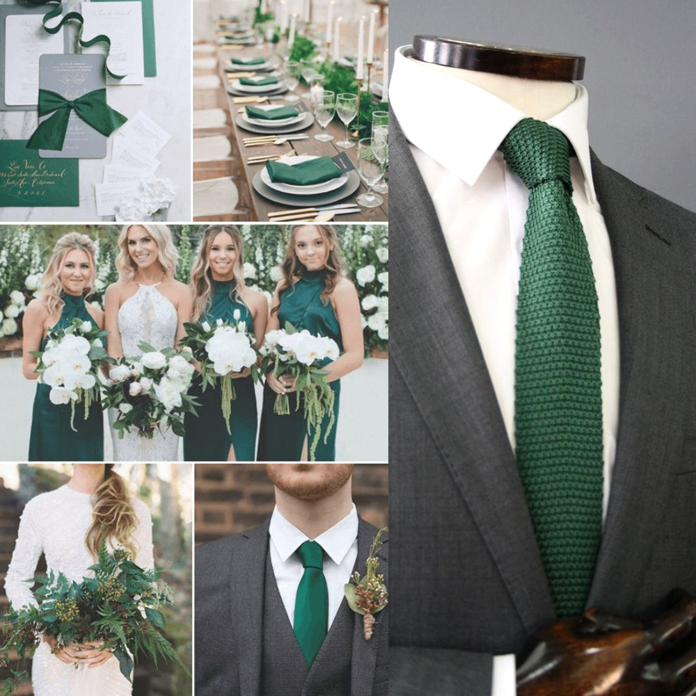 Men's Skinny Knit Tie Green Co - Skinny Tie Men 评论和价格