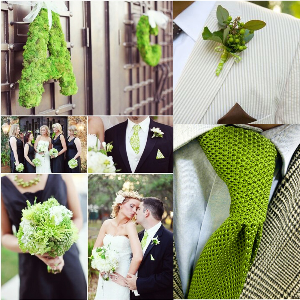 Men's Skinny Knit Tie Green Co - Skinny Tie Men 评论和价格